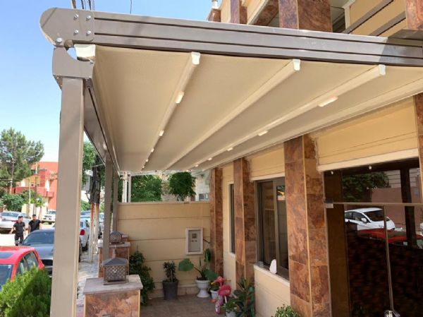 Motorlu Pergola Tente