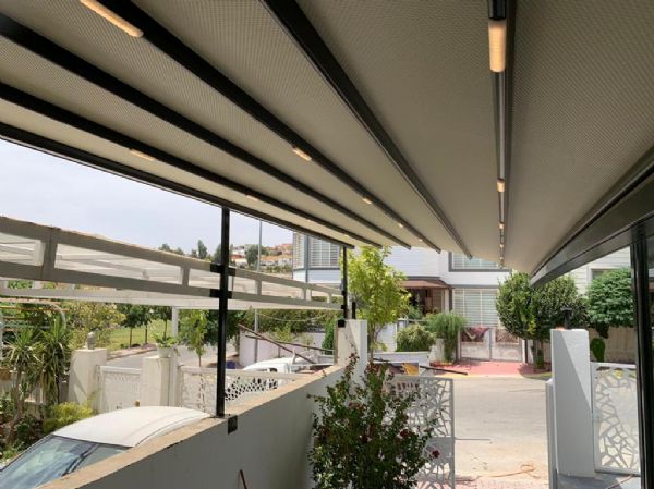 Motorlu Pergola Tente