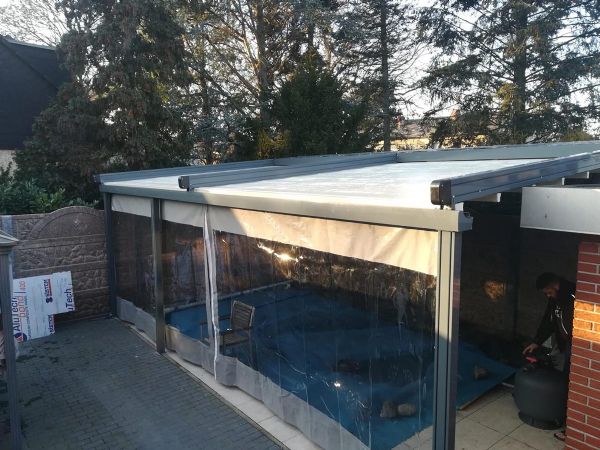 Motorlu Pergola Tente