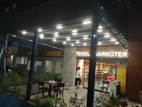 Motorlu Pergola Tente